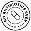SFF No Antibiotics Ever Icon Black